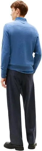 Tommy Hilfiger Essential Cotton maglione girocollo blu XXXL