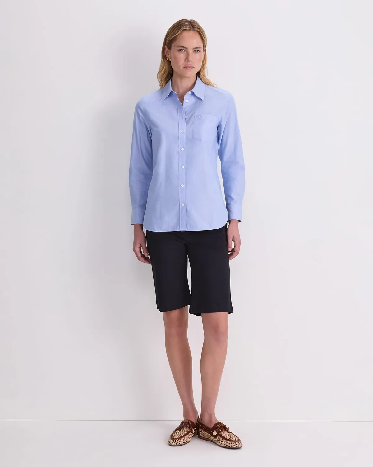 Sportscraft Oxford camicia manica lunga cotone classica
