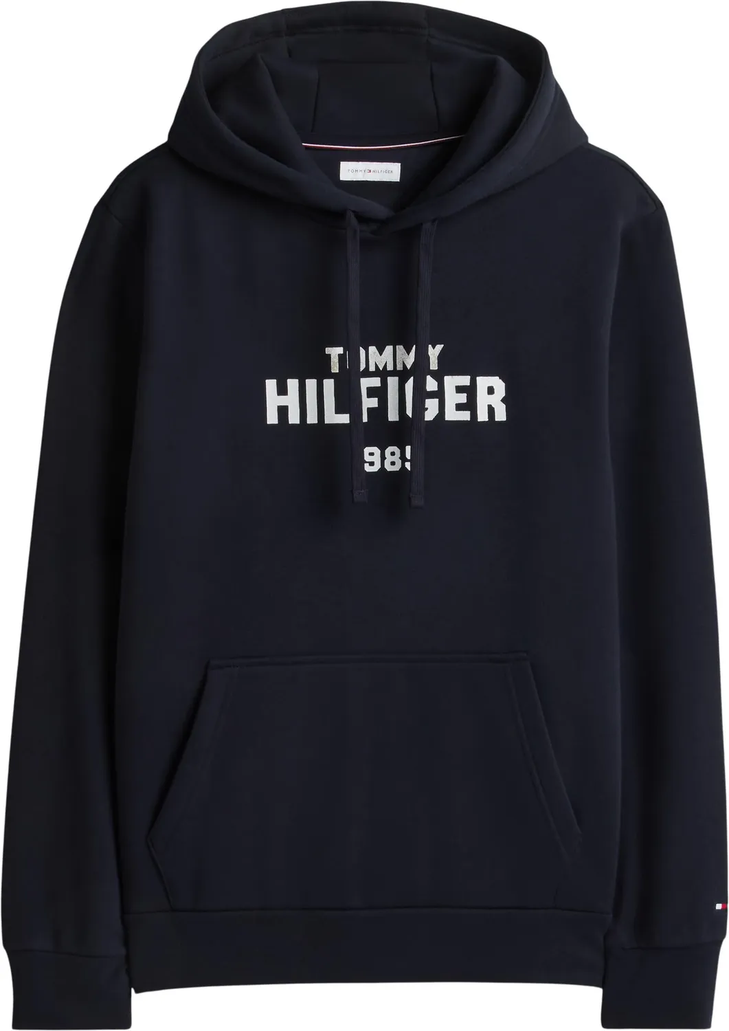 Tommy Hilfiger Stack MW0MW44937 felpa uomo cappuccio felpata