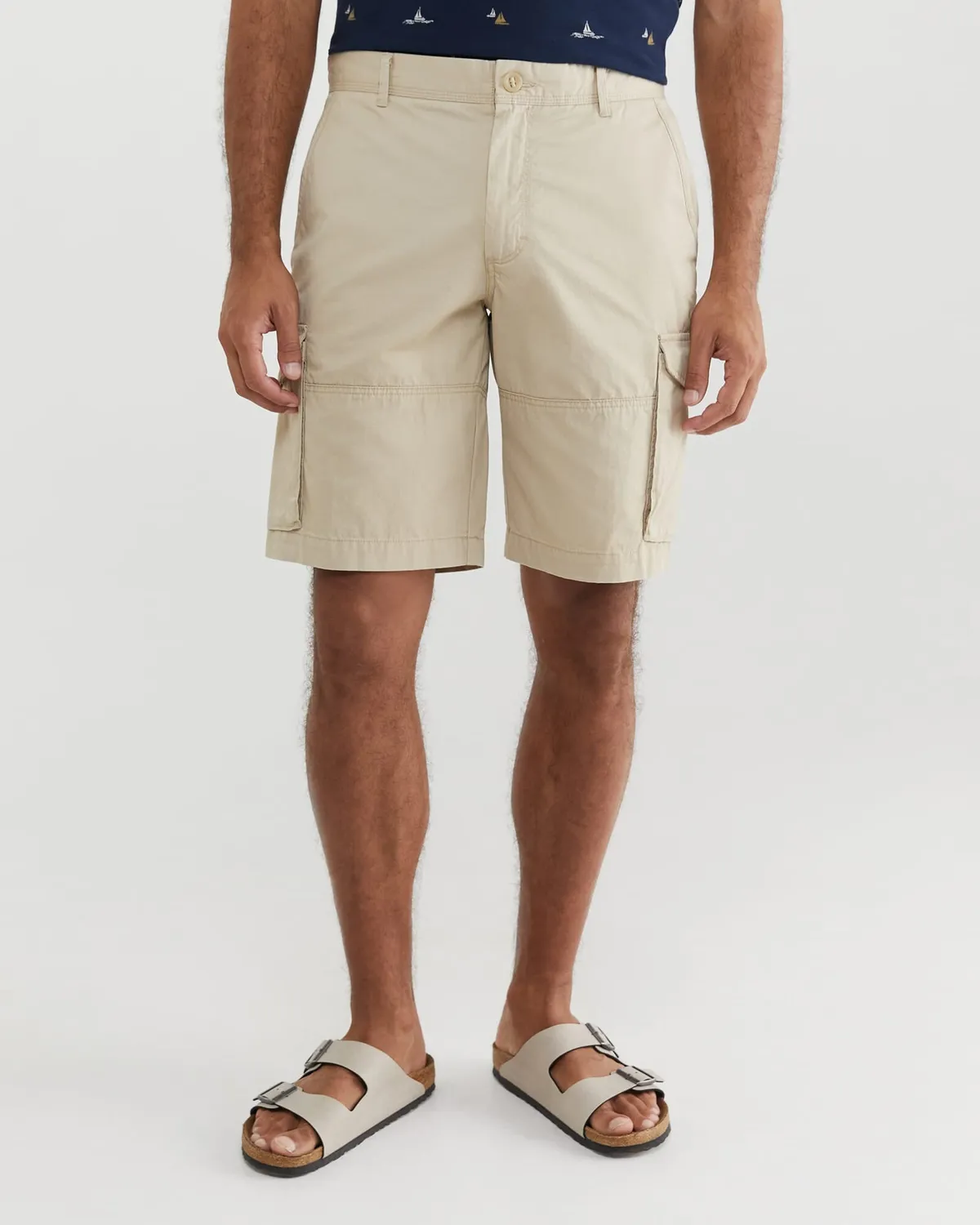 Sportscraft Cargo shorts cotone al ginocchio