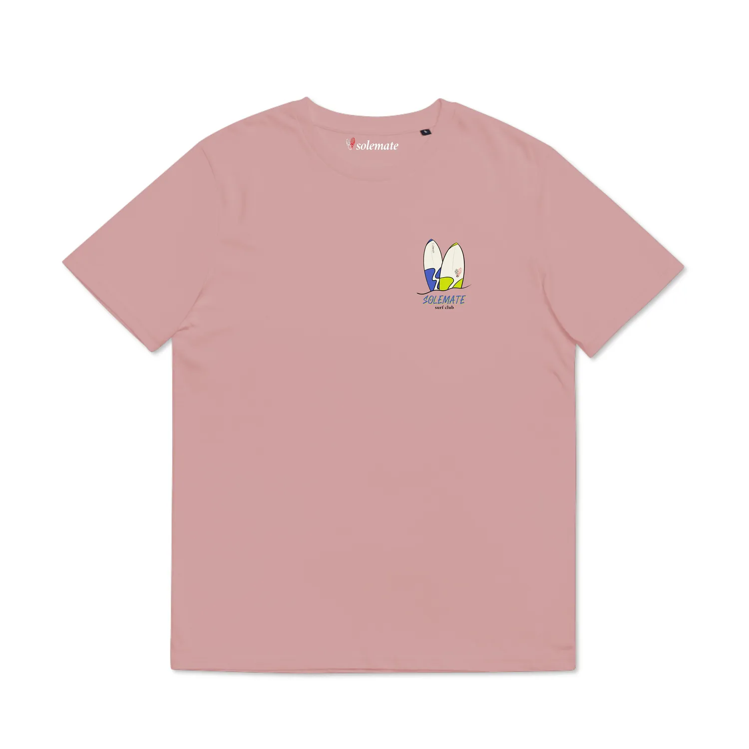 Solemate Sapphire Wave t-shirt panna cotone organico