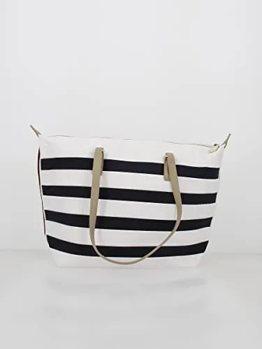 Tommy Hilfiger Poppy Tote borsa donna Breton Stripes