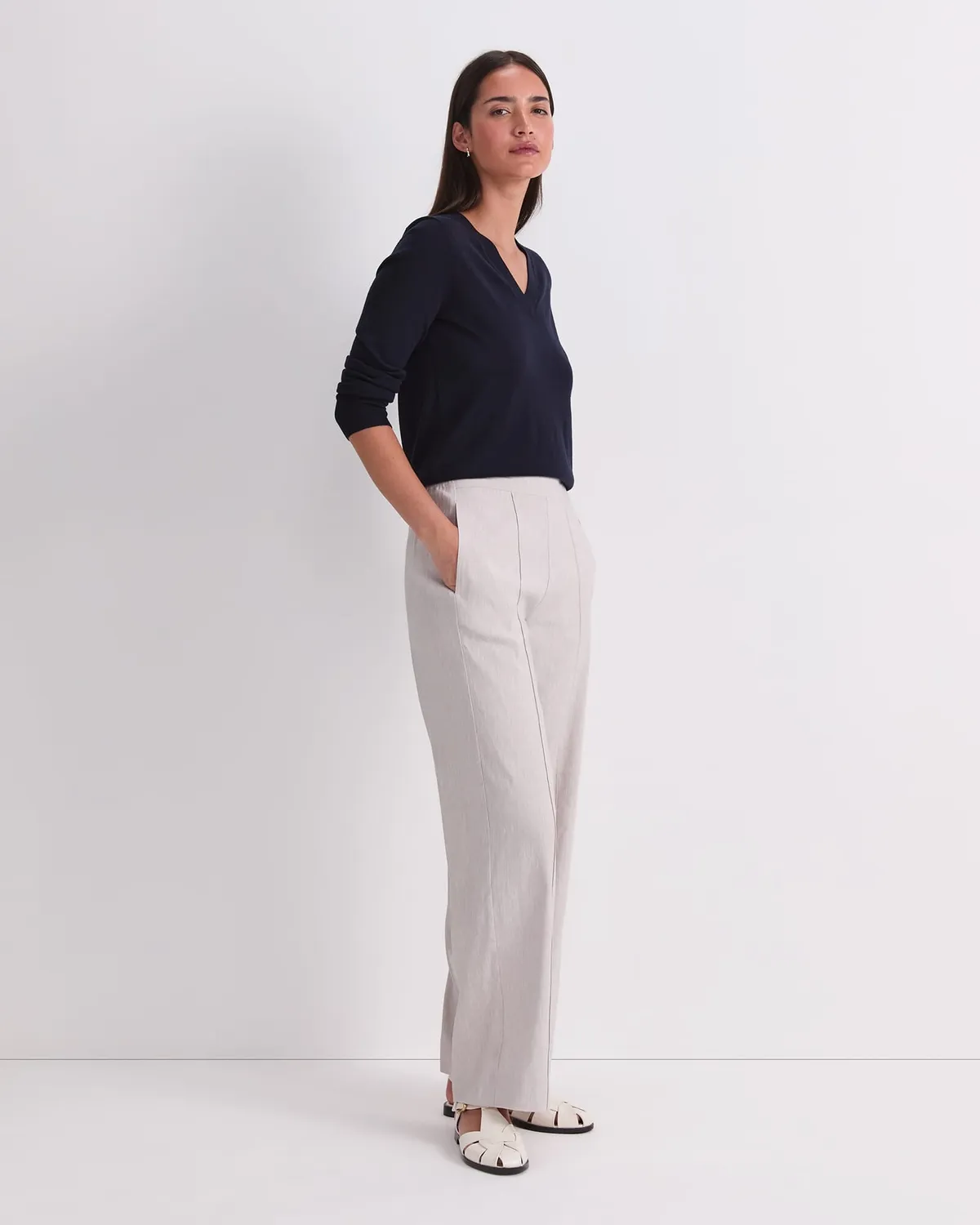 Sportscraft Rosa 121023 Pantalone Donna Gamba Dritta Nero