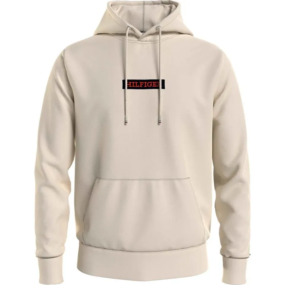 Tommy Hilfiger Flag Outline MW0MW25600 felpa con cappuccio blu