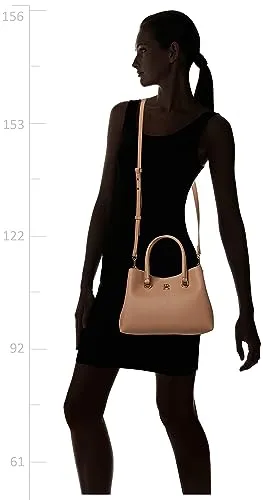 Tommy Hilfiger TH Emblem Small Satchel borsa donna Oat Milk