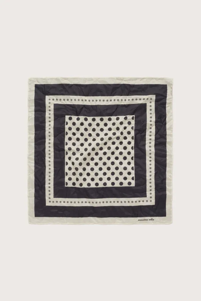 Massimo Alba Hanky1 fazzoletto cotone Dark Blue