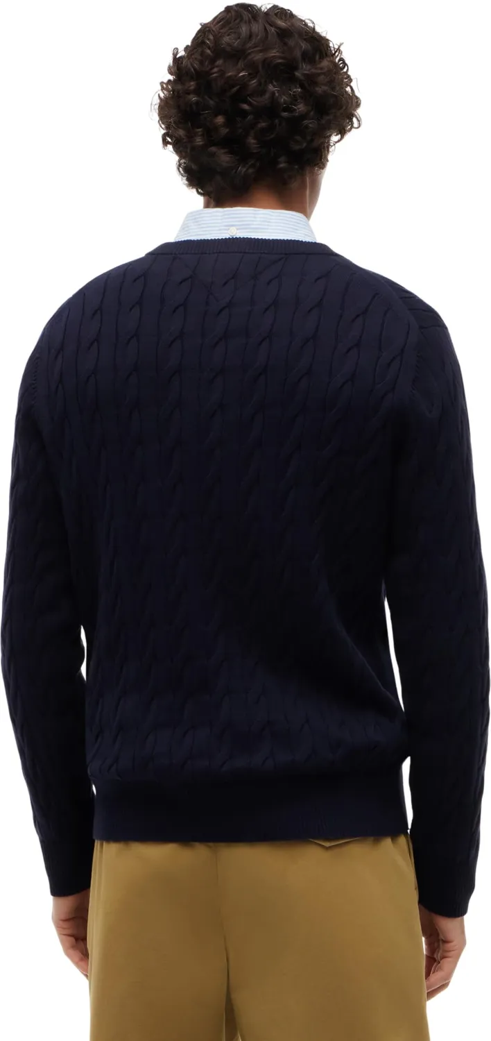 Tommy Hilfiger Classic Cotton Cable MW0MW33132 Maglione L trecce