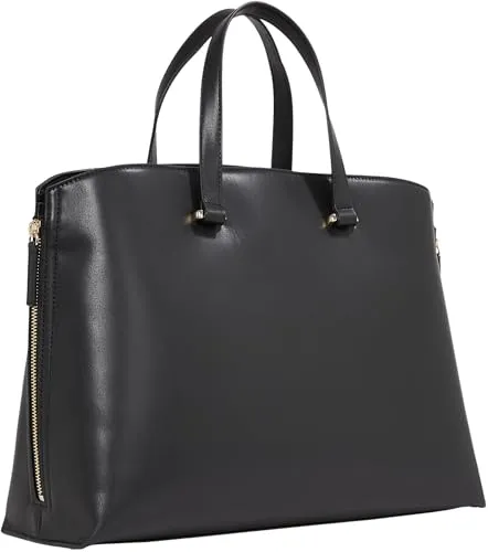 Tommy Hilfiger Modern Tote Bag Donna Nera con Scomparti