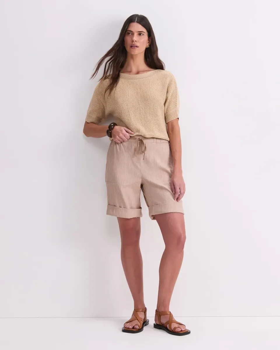 Sportscraft Rosa Linen pantaloncini lino 8