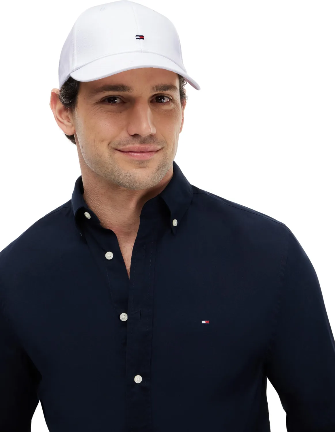 Tommy Hilfiger Classic BB cappellino baseball bianco cotone
