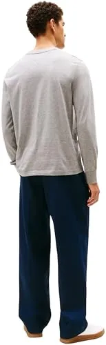 Tommy Hilfiger Brand Love maglietta manica lunga M grigia