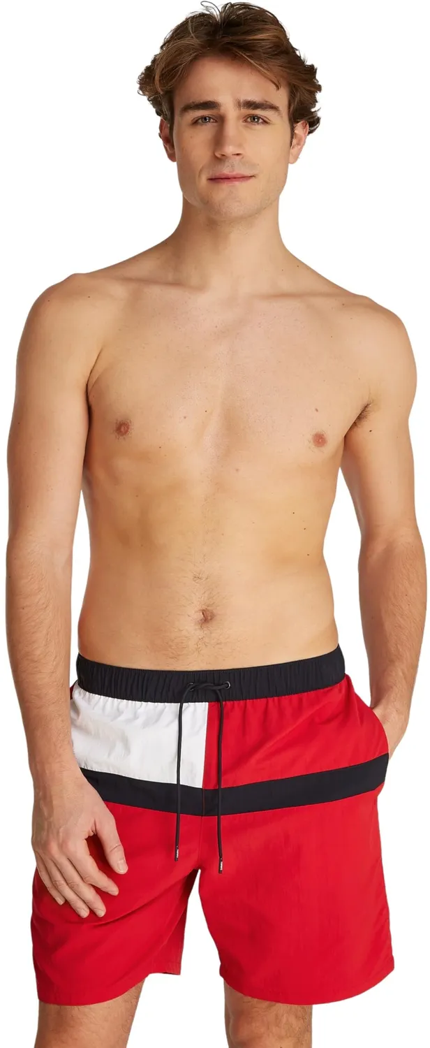 Tommy Hilfiger Long Drawstring Pantaloncino Mare Uomo blu