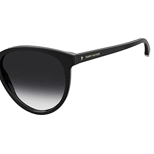 Tommy Hilfiger TH 1724/S occhiali sole donna acetato nero