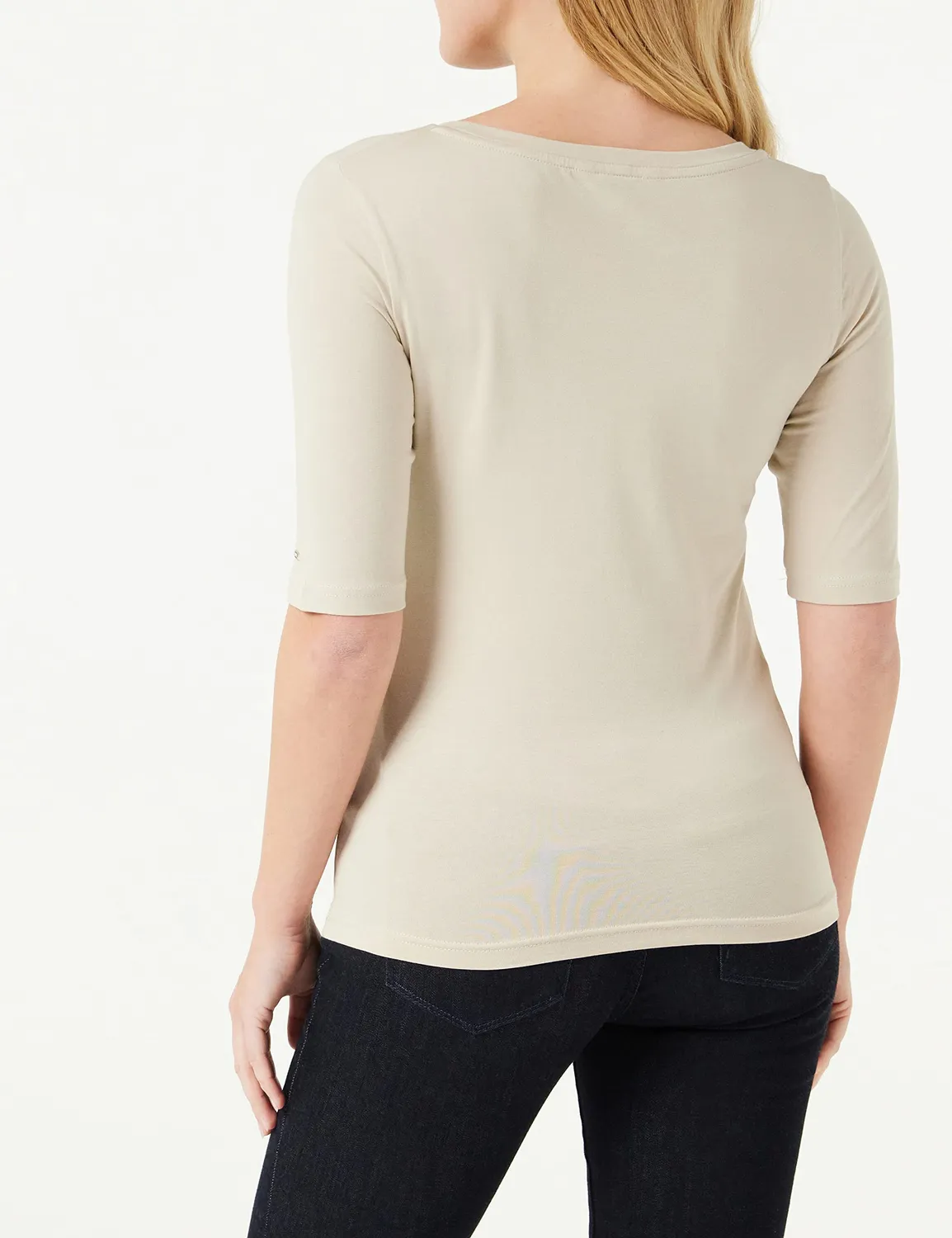 Tommy Hilfiger Modern Scoop WW0WW37858 top donna maniche corte