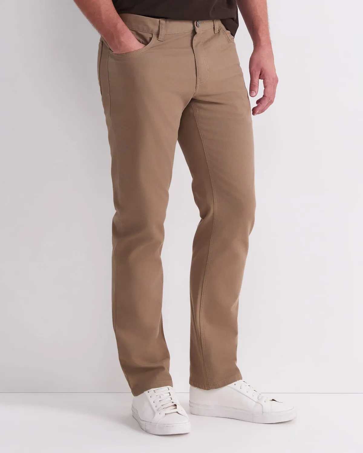 Sportscraft Bedford Jean uomo cotone elasticizzato chiaro