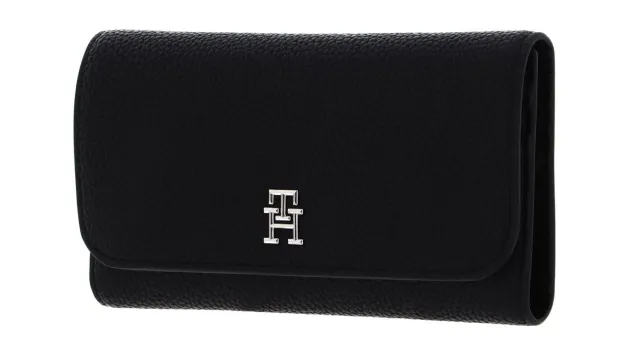 Tommy Hilfiger TH Emblem Flap portafoglio donna carte