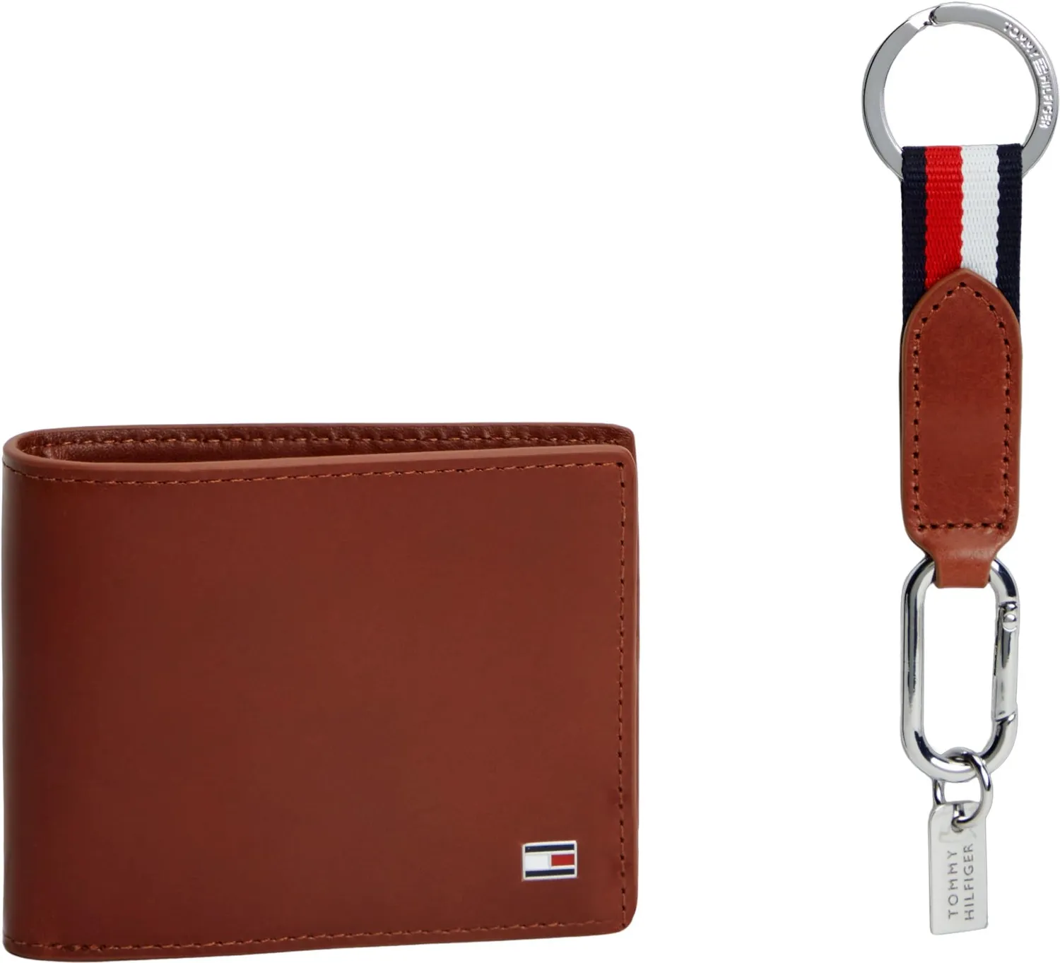 Tommy Hilfiger AM0AM14805 mini portafoglio nero regalo
