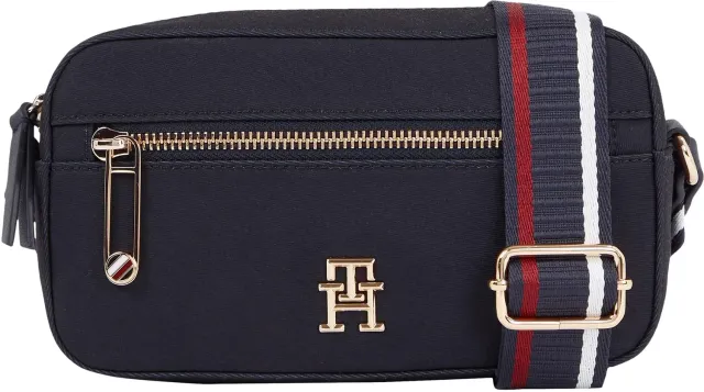 Tommy Hilfiger Iconic Camera Bag Twill borsa tracolla space blue
