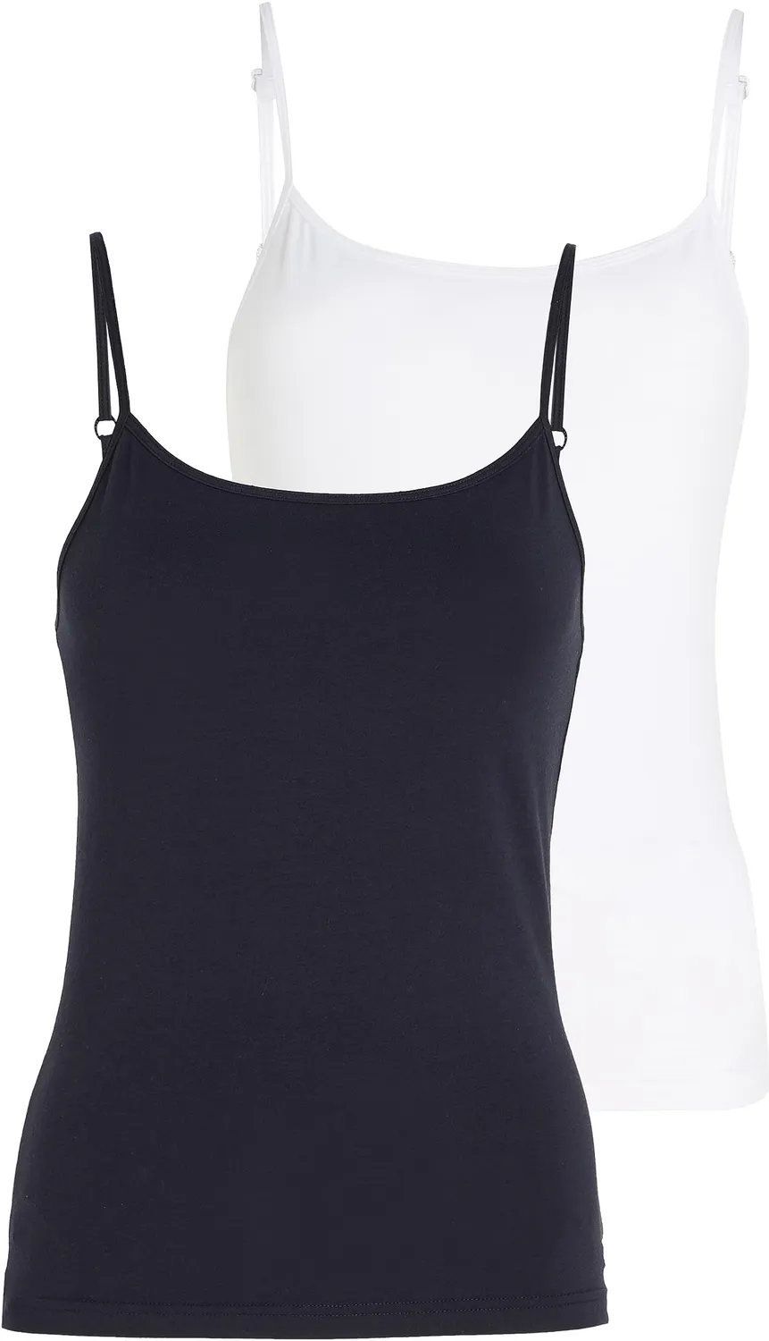 Tommy Hilfiger Top donna elasticizzato bianco 2 pezzi