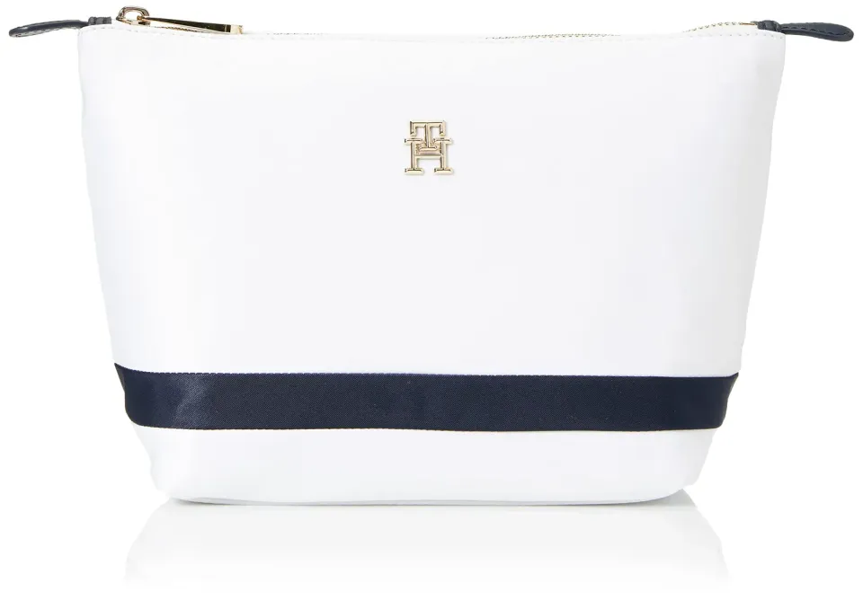 Tommy Hilfiger Poppy beauty case donna breton stripes