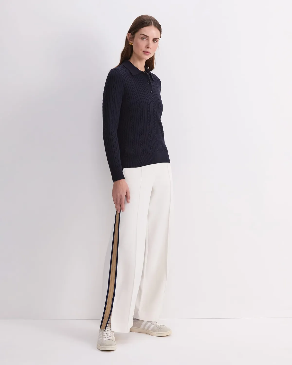 Sportscraft Elka polo donna trecce in cotone