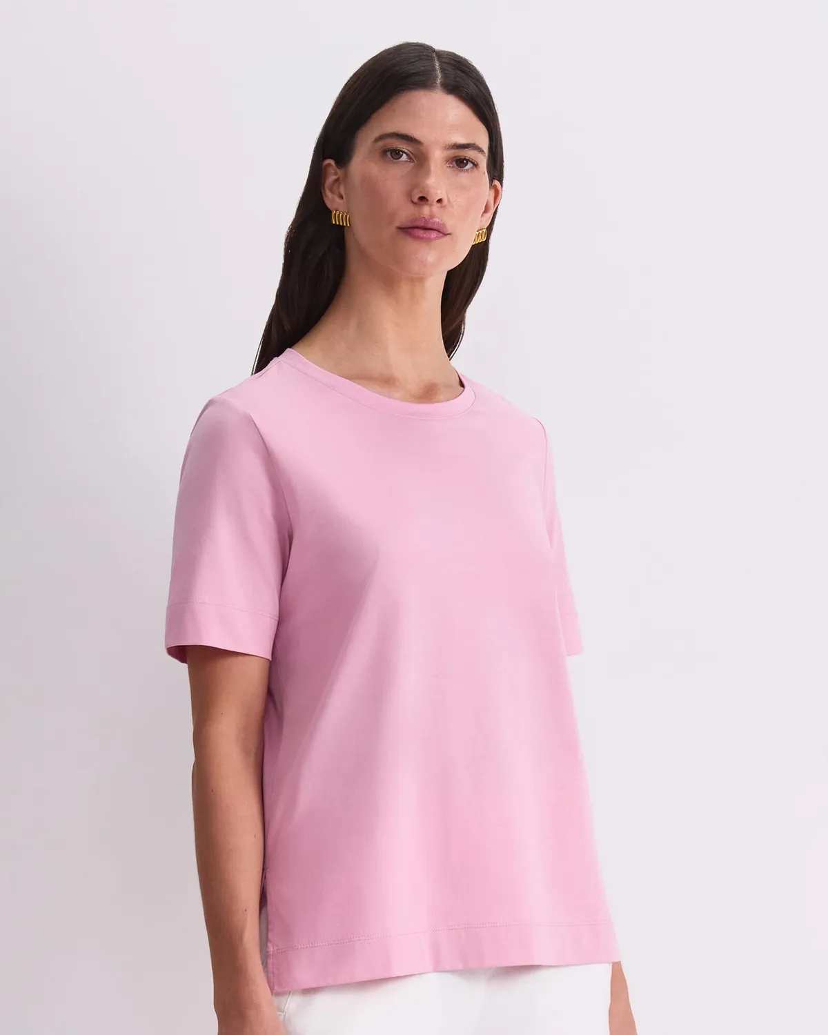 Sportscraft Mercerised Cotton Short Sleeve Tee maglietta donna cotone