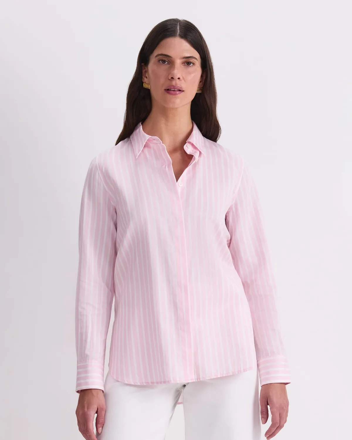 Sportscraft Hannah Stripe camicia donna cotone seta