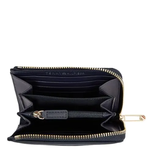 Tommy Hilfiger TH Flow portafoglio donna piccolo blu compatto