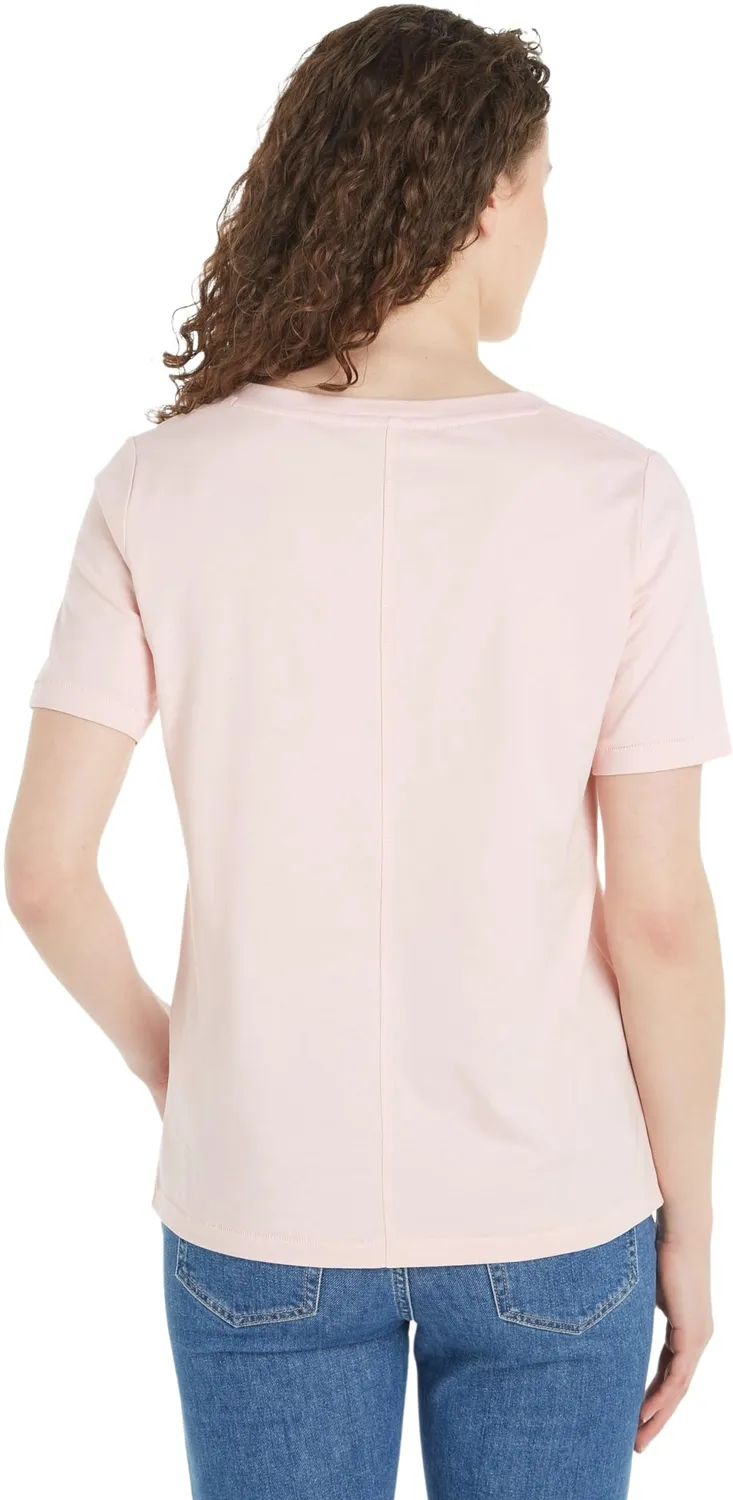 Tommy Hilfiger Modern V-Neck WW0WW39781 t-shirt donna scollo V
