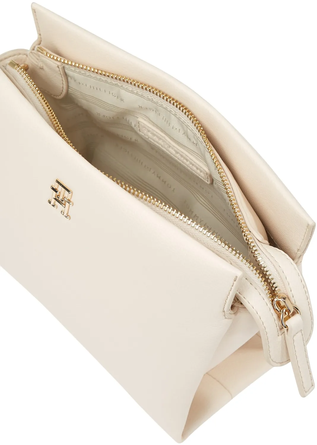 Tommy Hilfiger Legacy Mini borsa a tracolla beige con manico