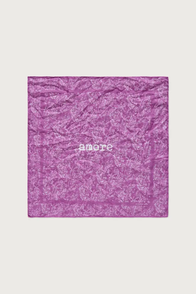Massimo Alba Hanky1 fazzoletto magenta in cotone voile