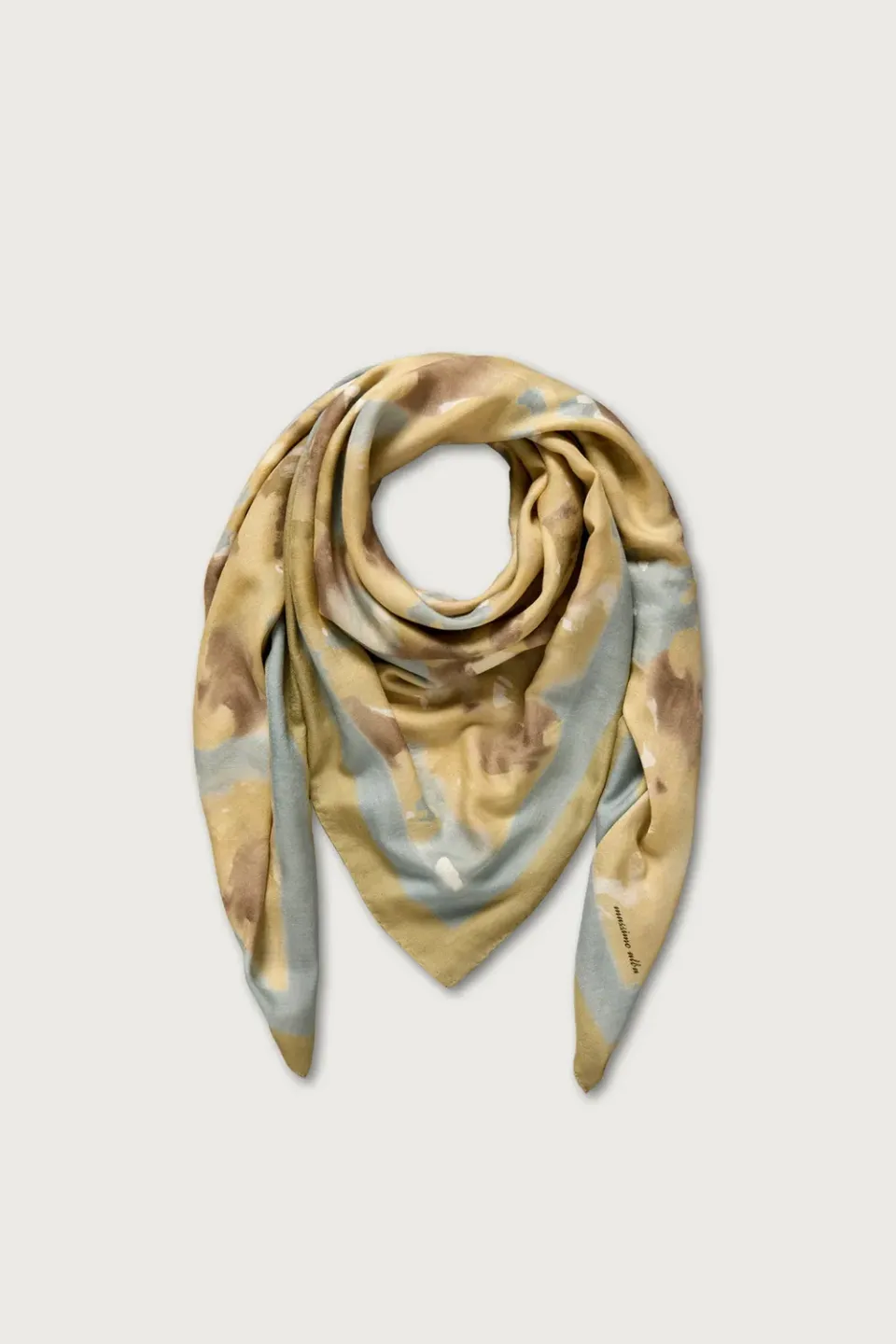 Massimo Alba Stole stola avio in cashmere e seta