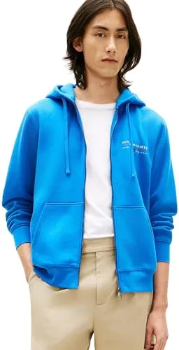 Tommy Hilfiger Brand Love MW0MW42462 Felpa Zip Uomo L