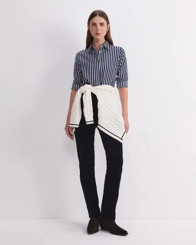 Sportscraft Hannah Stripe Camicia Donna Cotone Seta a Righe
