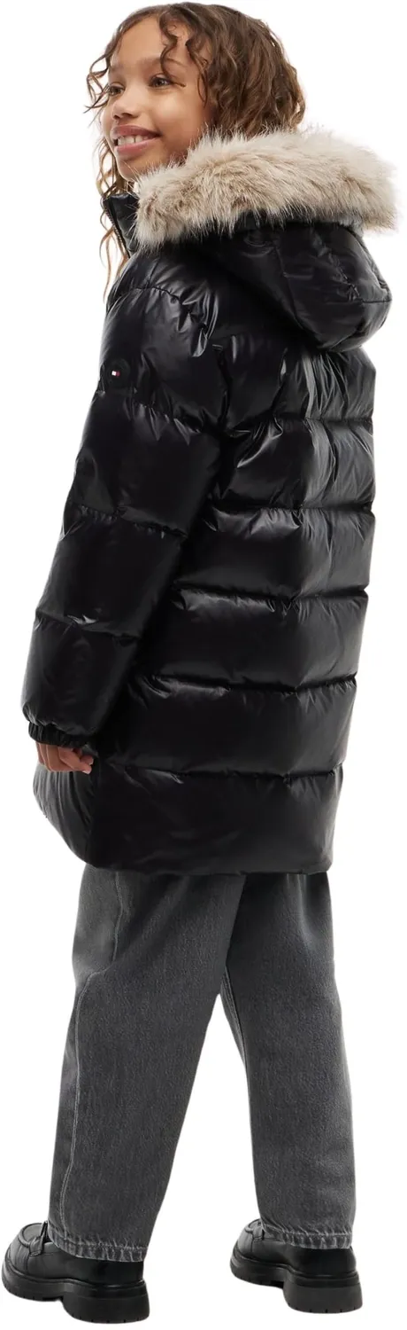 Tommy Hilfiger Essential KG0KG09674 piumino bambina 5 anni lungo