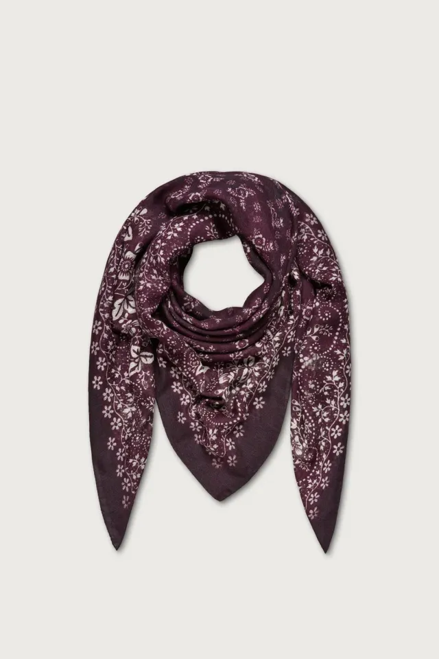 Massimo Alba Stole stola black bean cashmere seta