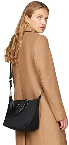 Tommy Hilfiger Poppy Small Tote Bag Piccola Nera