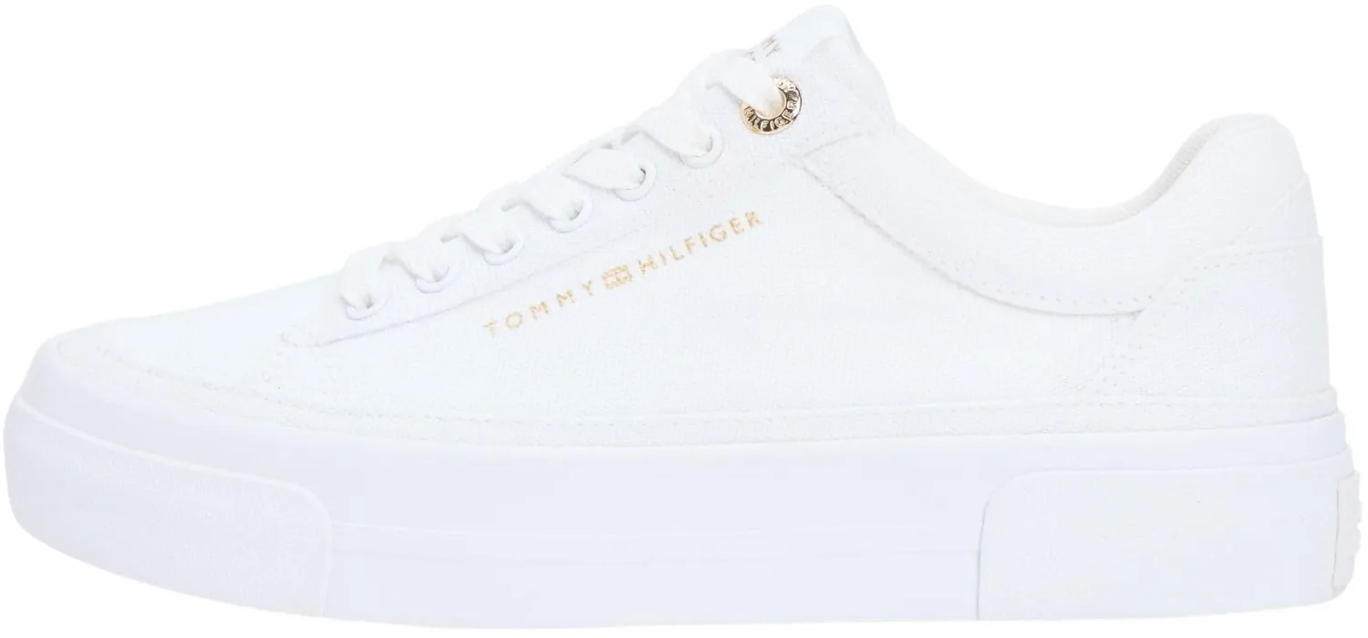 Tommy Hilfiger TH Foxing Platform Canvas Fw0fw09480 sneakers donna