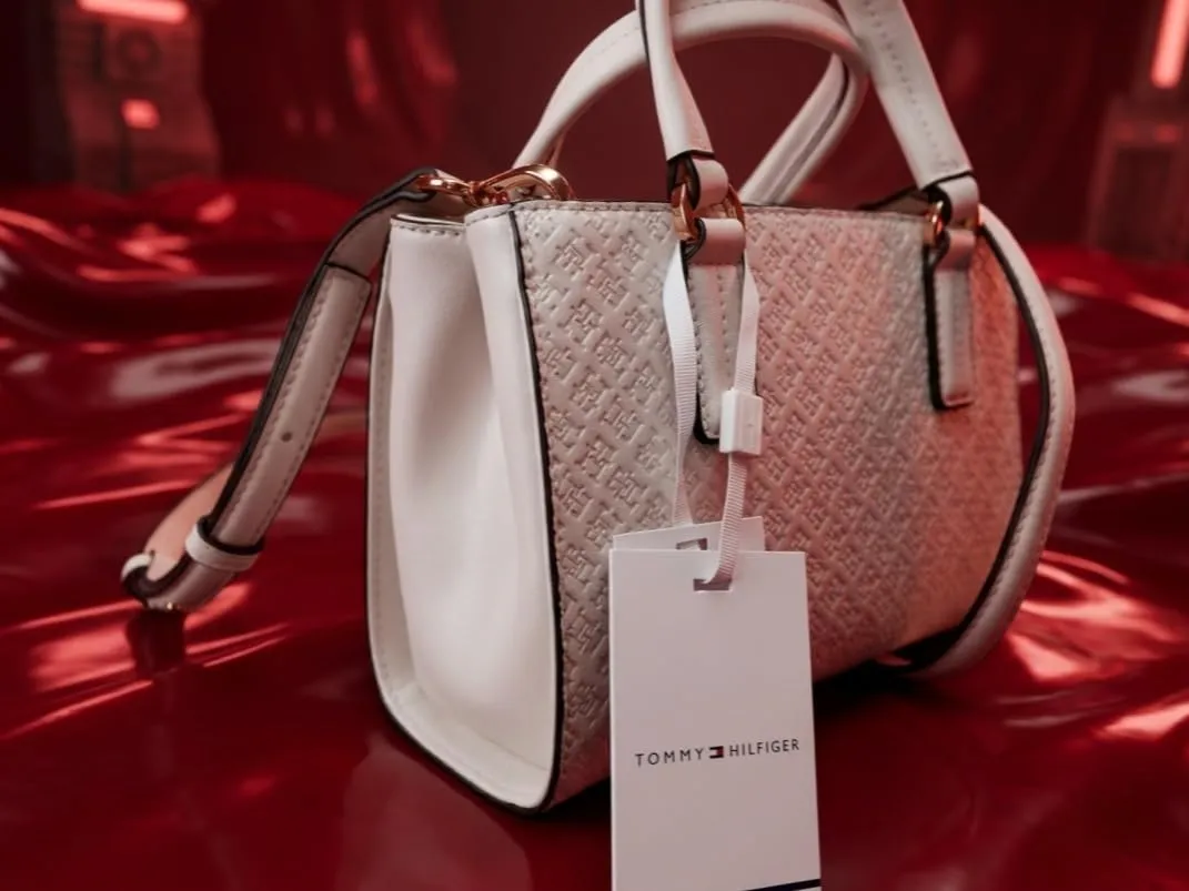 Tommy Hilfiger Daily Mini Tote borsa donna beige
