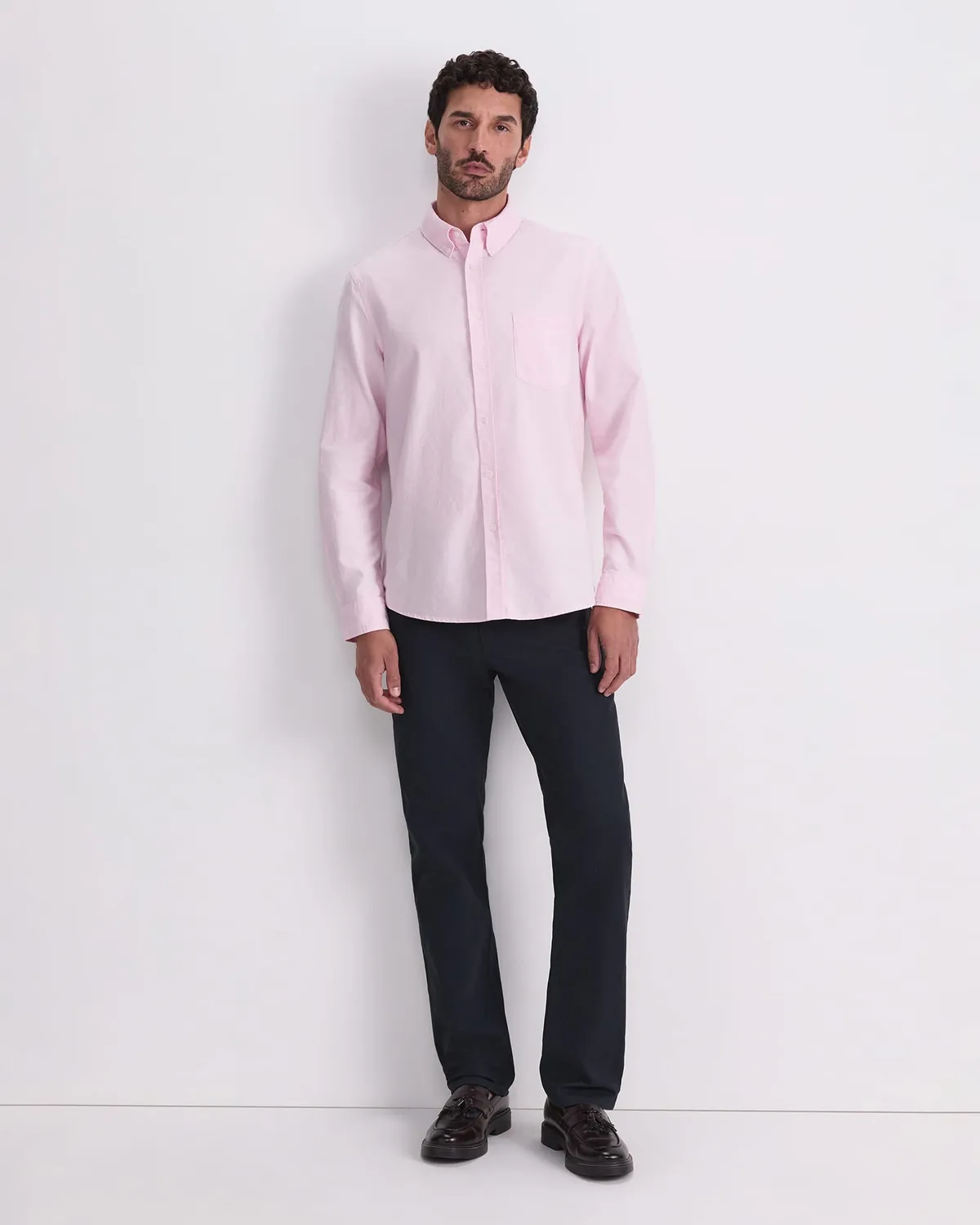 Sportscraft Oxford 207937 camicia uomo maniche lunghe cotone