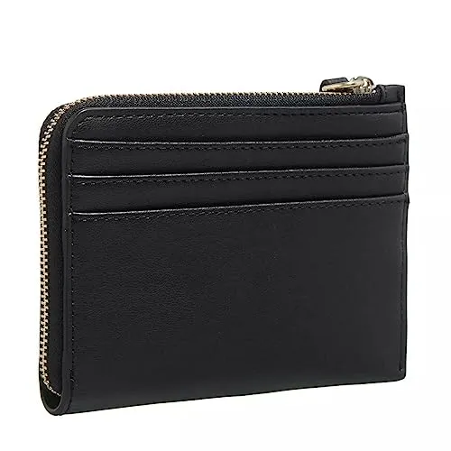 Tommy Hilfiger Slim portafoglio piccolo donna nero 13x10