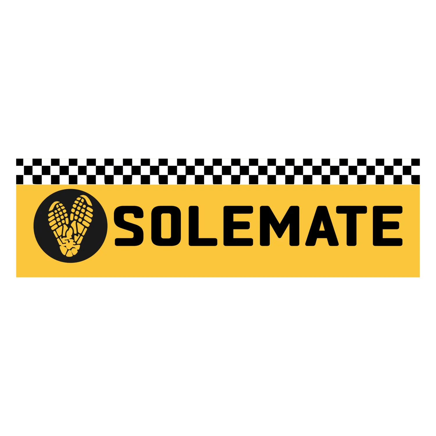 Solemate Taxi Box Logo t-shirt nera cotone organico