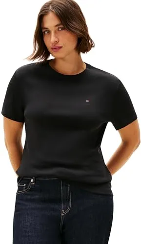 Tommy Hilfiger Cody Slim t-shirt cotone donna maniche corte