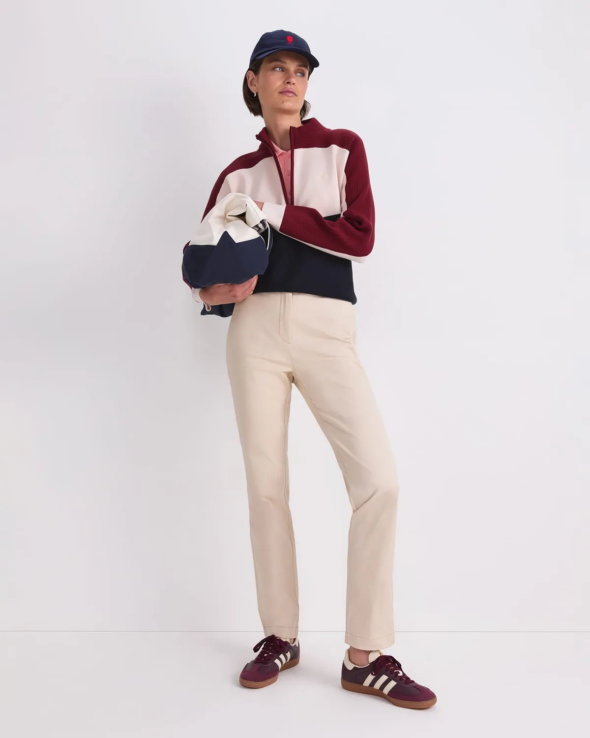 Sportscraft Club Sport maglione mezza zip
