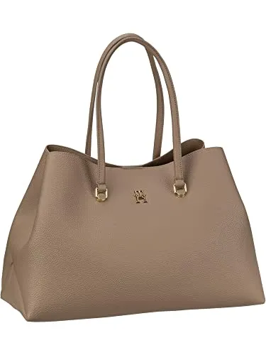 Tommy Hilfiger TH Emblem Workbag cartella lavoro donna pelle