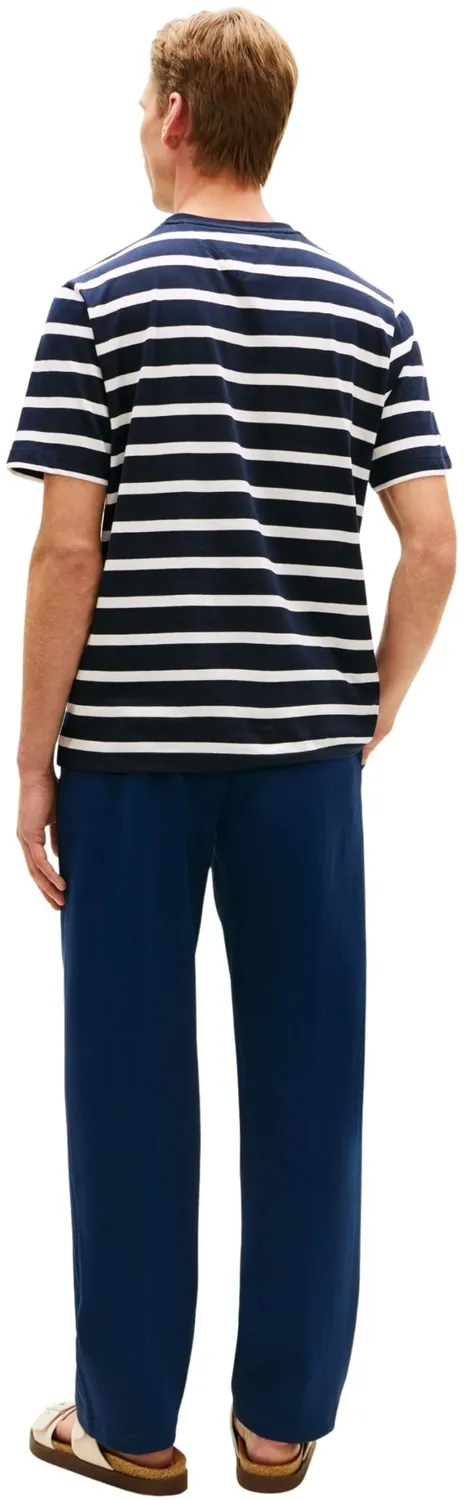 Tommy Hilfiger Stripe Pocket T-Shirt Uomo L a Righe