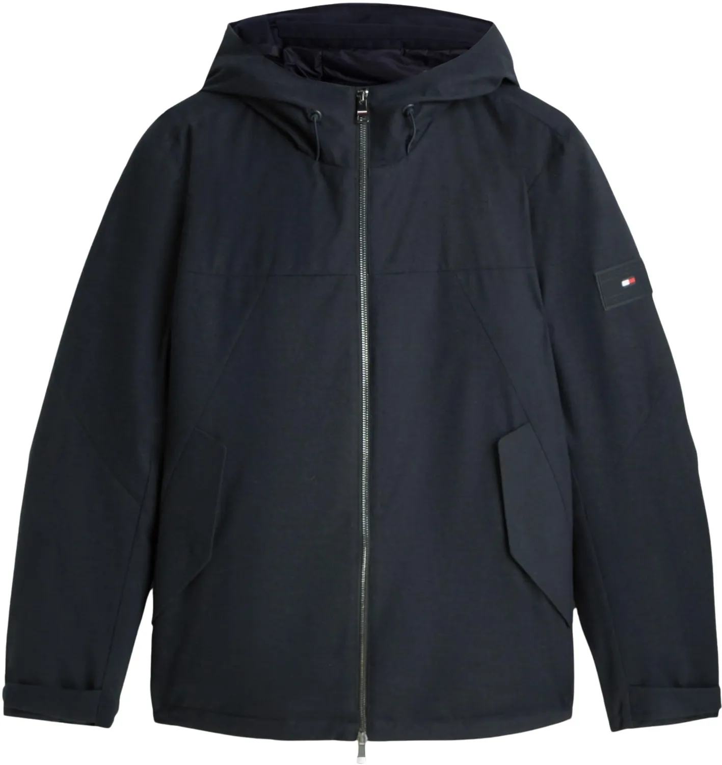 Tommy Hilfiger Tech Hooded MW0MW42823 piumino nero