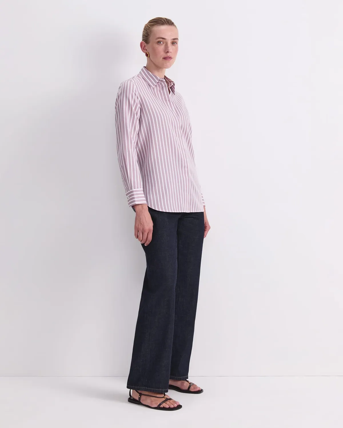 Sportscraft Hannah Stripe camicia donna cotone seta