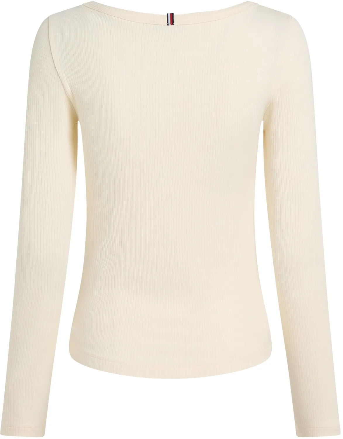 Tommy Hilfiger Slim T-Shirt Donna L Maniche Lunghe girocollo