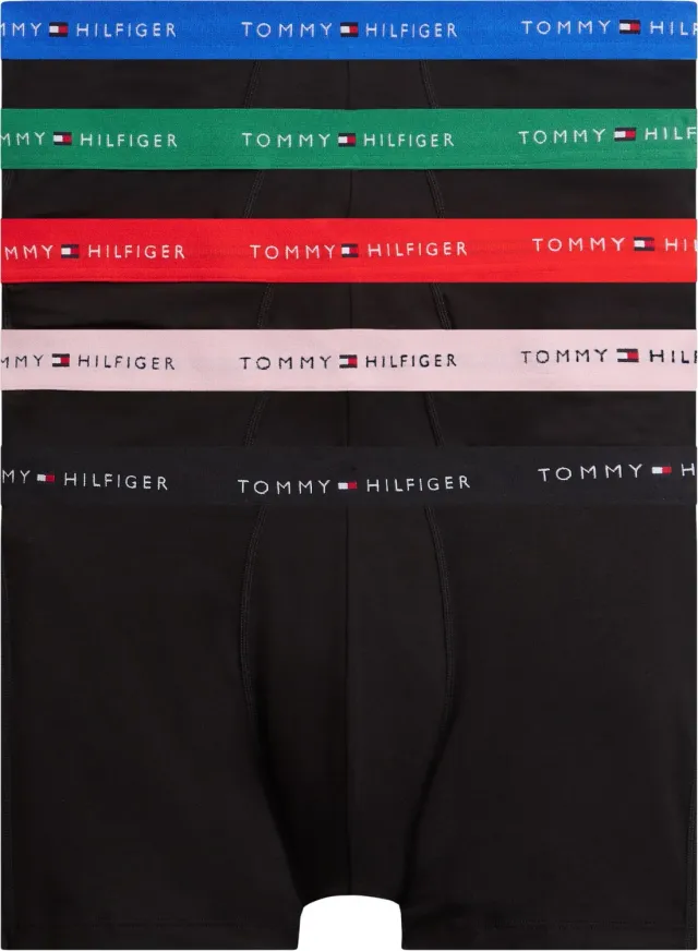 Tommy Hilfiger UM0UM03751 boxer uomo pacco da 5 elastico
